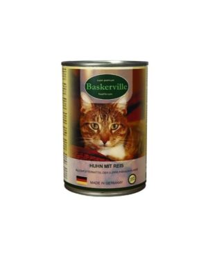 КОНСЕРВОВАНИЙ КОРМ СУПЕР-ПРЕМІУМ КЛАСУ ДЛЯ КОТІВ КУРЧА З РИСОМ